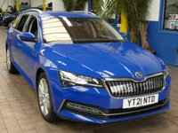 USED 2021 21 SKODA SUPERB 1.4 TSI iV 13kWh SE L Estate 5dr Petrol Plug-in Hybrid DSG Euro 6 (s/s) (218 ps) SAT NAV HEATED LEATHER INTERIOR CRUISE CONTROL PARKING SENSORS 1 OWNER EXCELLENT SERVICE HISTORY WARRANTY