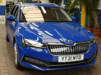 USED 2021 21 SKODA SUPERB 1.4 TSI iV 13kWh SE L Estate 5dr Petrol Plug-in Hybrid DSG Euro 6 (s/s) (218 ps) SAT NAV HEATED LEATHER INTERIOR CRUISE CONTROL PARKING SENSORS 1 OWNER EXCELLENT SERVICE HISTORY WARRANTY