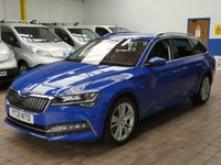 USED 2021 21 SKODA SUPERB 1.4 TSI iV 13kWh SE L Estate 5dr Petrol Plug-in Hybrid DSG Euro 6 (s/s) (218 ps) SAT NAV HEATED LEATHER INTERIOR CRUISE CONTROL PARKING SENSORS 1 OWNER EXCELLENT SERVICE HISTORY WARRANTY