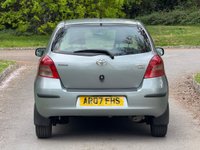 USED 2007 07 TOYOTA YARIS 1.3 Zinc Hatchback 3dr Petrol Multimode (136 g/km, 85 bhp) 