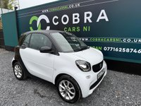 USED 2016 SMART FORTWO 1.0 Passion Coupe 2dr Petrol Twinamic Euro 6 (s/s) (71 ps) * SERVICE HISTORY - BLUETOOTH - &pound; 0 ROAD TAX *