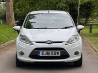 USED 2011 61 FORD FIESTA 1.25 Zetec Hatchback 3dr Petrol Manual (129 g/km, 81 bhp) 