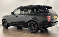 USED 2017 17 LAND ROVER RANGE ROVER 3.0 TD V6 Autobiography SUV 5dr Diesel Auto 4WD Euro 6 (s/s) (258 ps) Striking Santorini black, Premium Ebony Leather, Soft Close Doors, Electrically Deployable Towbar, Sliding Glass Roof, Head Up Display, Rear Screen Entertainment, 4 zone Climate,