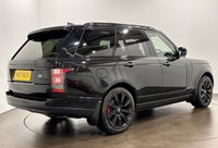 USED 2017 17 LAND ROVER RANGE ROVER 3.0 TD V6 Autobiography SUV 5dr Diesel Auto 4WD Euro 6 (s/s) (258 ps) Striking Santorini black, Premium Ebony Leather, Soft Close Doors, Electrically Deployable Towbar, Sliding Glass Roof, Head Up Display, Rear Screen Entertainment, 4 zone Climate,