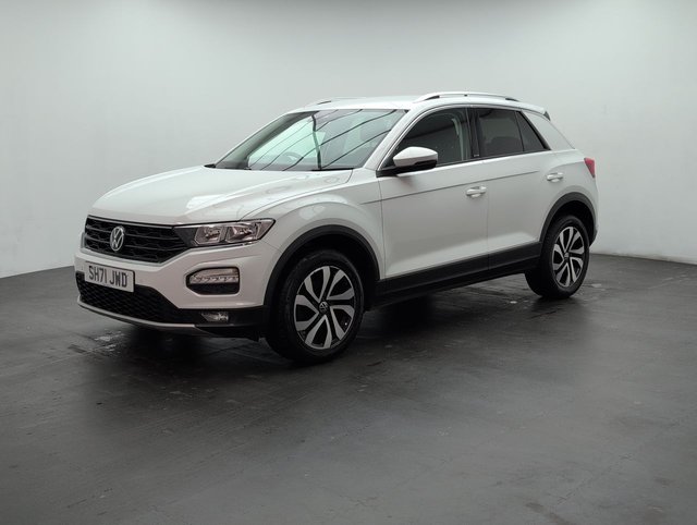 USED 2022 71 Volkswagen T-Roc 1.5 TSI Evo Active Suv 5dr Petrol DSg Euro 6 (s/S) (150 Ps) - Sat Nav + Climate Control