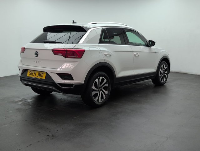USED 2022 71 Volkswagen T-Roc 1.5 TSI Evo Active Suv 5dr Petrol DSg Euro 6 (s/S) (150 Ps) - Sat Nav + Climate Control
