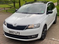 USED 2017 67 SKODA RAPID SPACEBACK 1.4 TDI SE Sport Hatchback 5dr Diesel DSG Euro 6 (s/s) (90 ps) AUTOMATIC ....SATNAV