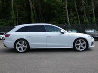 USED 2023 23 AUDI A4 AVANT 2.0 TFSI 35 S Line 5d S Tronic 150 S/S VIRTUAL COCKPIT, REAR VIEW CAMERA, SAT NAV, HEATED FRONT SEATS, APPLE CAR PLAY & ANDROID AUTO, 19 INCH ALLOYS, ELECTRIC BOOT, DAB RADIO, CRUISE CONTROL & SPEED LIMITER, KEYLESS START, BLUETOOTH, FRONT & REAR PARKING SENSORS, ELECTRIC FOLDING MIRRORS, PRIVACY GLASS, ROOF RAILS, S TRONIC AUTOMATIC GEARBOX, LEATHER ALCANTARA, SPORT SEATS, CLIMATE CONTROL, LIGHT & RAIN SENSORS, DRIVE SELECT, TIPTRONIC MULTIFUNCTION STEERING WHEEL, AUTO HOLD, ISO FIX, FOLDING REAR SEATS, 1 OWNER, SERVICE HISTORY