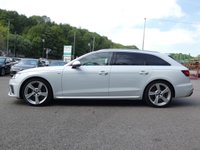 USED 2023 23 AUDI A4 AVANT 2.0 TFSI 35 S Line 5d S Tronic 150 S/S VIRTUAL COCKPIT, REAR VIEW CAMERA, SAT NAV, HEATED FRONT SEATS, APPLE CAR PLAY & ANDROID AUTO, 19 INCH ALLOYS, ELECTRIC BOOT, DAB RADIO, CRUISE CONTROL & SPEED LIMITER, KEYLESS START, BLUETOOTH, FRONT & REAR PARKING SENSORS, ELECTRIC FOLDING MIRRORS, PRIVACY GLASS, ROOF RAILS, S TRONIC AUTOMATIC GEARBOX, LEATHER ALCANTARA, SPORT SEATS, CLIMATE CONTROL, LIGHT & RAIN SENSORS, DRIVE SELECT, TIPTRONIC MULTIFUNCTION STEERING WHEEL, AUTO HOLD, ISO FIX, FOLDING REAR SEATS, 1 OWNER, SERVICE HISTORY