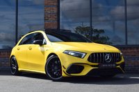 USED 2021 21 MERCEDES-BENZ A-CLASS 2.0 A45 AMG S Plus Hatchback 5dr Petrol 8G-DCT 4MATIC+ Euro 6 (s/s) (421 ps) PAN ROOF / AERO PACK / BUCKETS