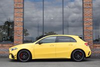 USED 2021 21 MERCEDES-BENZ A-CLASS 2.0 A45 AMG S Plus Hatchback 5dr Petrol 8G-DCT 4MATIC+ Euro 6 (s/s) (421 ps) PAN ROOF / AERO PACK / BUCKETS