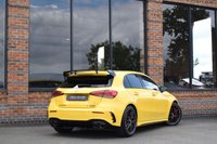 USED 2021 21 MERCEDES-BENZ A-CLASS 2.0 A45 AMG S Plus Hatchback 5dr Petrol 8G-DCT 4MATIC+ Euro 6 (s/s) (421 ps) PAN ROOF / AERO PACK / BUCKETS