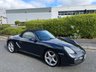 USED 2005 54 PORSCHE BOXSTER S 3.2 2dr Petrol Manual (277 g/km, 350 bhp)-Superb Example-Finished In Atlas Grey Metallic-Heated Black Leather Upholstery-6 Speed Manual-Climate Control-Updated Head Unit-Nice Example With Great Service History. 