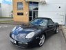 USED 2005 54 PORSCHE BOXSTER S 3.2 2dr Petrol Manual (277 g/km, 350 bhp)-Superb Example-Finished In Atlas Grey Metallic-Heated Black Leather Upholstery-6 Speed Manual-Climate Control-Updated Head Unit-Nice Example With Great Service History. 