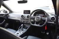 USED 2017 67 AUDI S3 2.0 TFSI Black Edition Saloon 4dr Petrol S Tronic quattro Euro 6 (s/s) (310 ps) DIGITAL DASH / B&O / BLACK ED