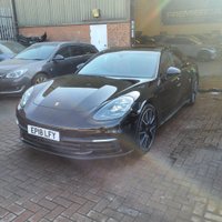 USED 2018 18 PORSCHE PANAMERA 3.0 V6 Saloon 5dr Petrol PDK Euro 6 (s/s) (330 ps) GENUINE MILEAGE ULEZ AUTO