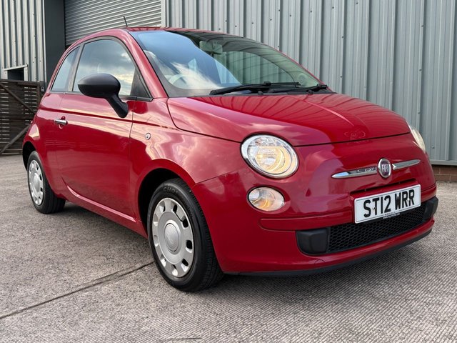 2012 12 Fiat 500 1.2 Pop Hatchback 3dr Petrol Manual Euro 4 (69 bhp)