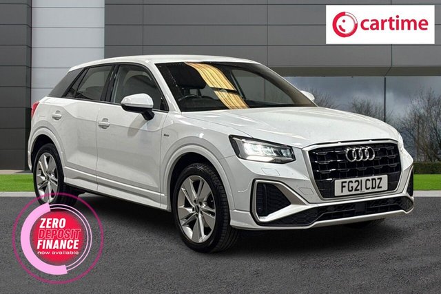 View our Audi Q2 1.5 TFSI CoD 35 S line SUV 5dr Petrol S Tronic Euro 6 (s/s) (150 ps) Rear Park Sensors, Cruise Control, DAB Digital Radio, Android Auto/Apple CarPlay, Bluetooth