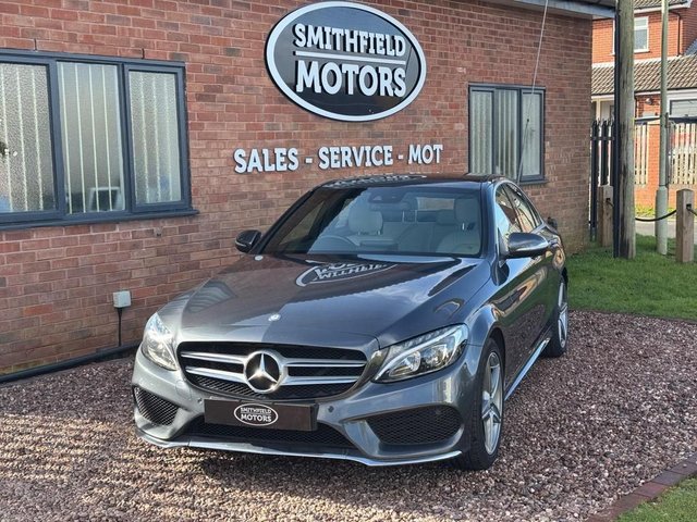 2015 64 Mercedes-Benz C-Class 2.1 C300h BlueTEC AMG Line Saloon 4dr Diesel Hybrid G-Tronic+ Euro 6 (s/s) (231 ps)