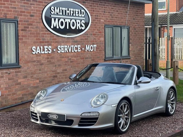 2009 59 Porsche 911 3.8 997 Carrera 4S Cabriolet 2dr Petrol PDK (242 g/km, 385 bhp)