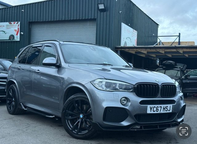 2017 67 BMW X5 3.0 40d M Sport SUV 5dr Diesel Auto xDrive Euro 6 (s/s) (313 ps)