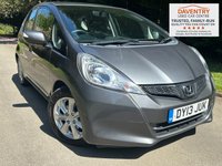 USED 2013 13 HONDA JAZZ 1.4 i-VTEC ES Hatchback 5dr Petrol CVT Euro 5 (99 ps) Alloys, Air Con, Service History
