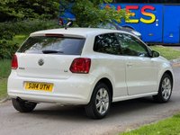 USED 2014 14 VOLKSWAGEN POLO 1.4 Match Edition Hatchback 3dr Petrol Manual Euro 5 (85 ps) 