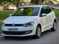 USED 2014 14 VOLKSWAGEN POLO 1.4 Match Edition Hatchback 3dr Petrol Manual Euro 5 (85 ps) 
