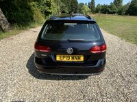 USED 2019 19 VOLKSWAGEN GOLF 1.6 TDI SE Nav Estate 5dr Diesel Manual Euro 6 (s/s) (115 ps) METALLIC BLACK,SE NAV,ALLOYS,AIRCON
