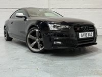 USED 2016 16 AUDI S5 3.0 TFSI V6 Black Edition Coupe 2dr Petrol S Tronic quattro Euro 6 (s/s) (333 ps) BLACK EDITION, QUATTRO, P/S/H