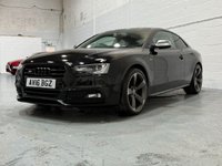 USED 2016 16 AUDI S5 3.0 TFSI V6 Black Edition Coupe 2dr Petrol S Tronic quattro Euro 6 (s/s) (333 ps) BLACK EDITION, QUATTRO, P/S/H