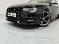 USED 2016 16 AUDI S5 3.0 TFSI V6 Black Edition Coupe 2dr Petrol S Tronic quattro Euro 6 (s/s) (333 ps) BLACK EDITION, QUATTRO, P/S/H