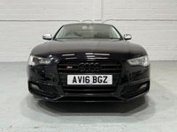USED 2016 16 AUDI S5 3.0 TFSI V6 Black Edition Coupe 2dr Petrol S Tronic quattro Euro 6 (s/s) (333 ps) BLACK EDITION, QUATTRO, P/S/H
