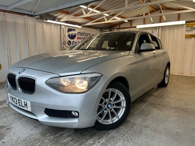 2013 13 BMW 1 SERIES 1.6 116d ED EfficientDynamics Hatchback 5dr Diesel Manual Euro 5 (s/s) (116 ps)+0 ROAD TAX+HISTORY 12 STAMPS+MEDIA+BLUETOOTH+ALLOYS+AIRCON+ 12 SERVICE STAMPS+AIRCON+ALLOY+CLIMATE+&pound;20 ROAD TAX+HPI CLEAR+GOOD RUNNER+HPI CLEAR