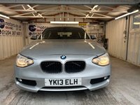 USED 2013 13 BMW 1 SERIES 1.6 116d ED EfficientDynamics Hatchback 5dr Diesel Manual Euro 5 (s/s) (116 ps)+0 ROAD TAX+HISTORY 12 STAMPS+MEDIA+BLUETOOTH+ALLOYS+AIRCON+ 12 SERVICE STAMPS+AIRCON+ALLOY+CLIMATE+&pound;20 ROAD TAX+HPI CLEAR+GOOD RUNNER+HPI CLEAR