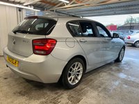 USED 2013 13 BMW 1 SERIES 1.6 116d ED EfficientDynamics Hatchback 5dr Diesel Manual Euro 5 (s/s) (116 ps)+0 ROAD TAX+HISTORY 12 STAMPS+MEDIA+BLUETOOTH+ALLOYS+AIRCON+ 12 SERVICE STAMPS+AIRCON+ALLOY+CLIMATE+&pound;20 ROAD TAX+HPI CLEAR+GOOD RUNNER+HPI CLEAR