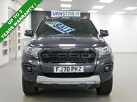 USED 2020 70 FORD RANGER 2.0 EBL 213 BHP WILDTRAK 4WD AUTOMATIC CANOPY 1 OWNER | CANOPY | LEATHER | TOW PACK !
