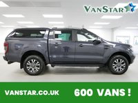 USED 2020 70 FORD RANGER 2.0 EBL 213 BHP WILDTRAK 4WD AUTOMATIC CANOPY 1 OWNER | CANOPY | LEATHER | TOW PACK !