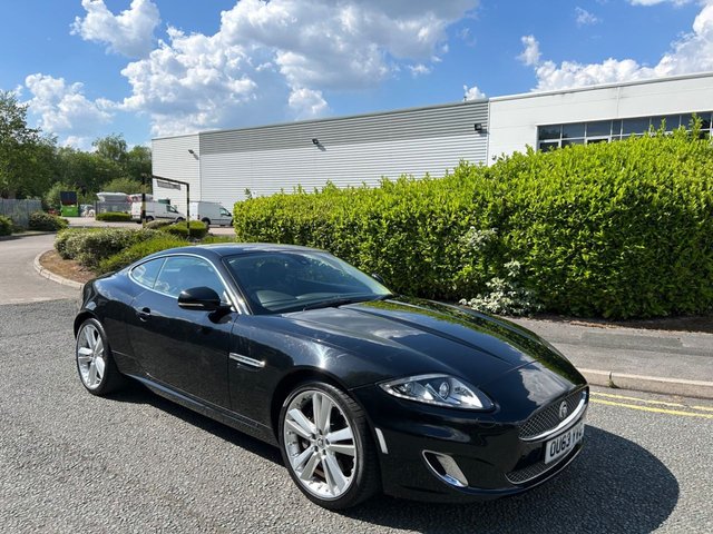 2013 63 Jaguar Xk 5.0 V8 Portfolio Coupe 2dr Petrol Auto Euro 5 (385 ps)-Superb Low Mileage Example-Finished In Ultimate Black Metallic-Heated Ebony Leather Upholstery-Dual Climate Control-Mfsw-Cruise Control-Bluetooth-Satnav-Bowers & Wilkins Sound-Electric Front Memory Seats-Unmarked 20