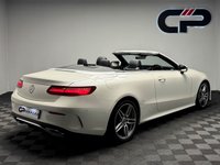 USED 2017 67 MERCEDES-BENZ E-CLASS 2.0 E220d AMG Line Cabriolet 2dr Diesel G-Tronic+ Euro 6 (s/s) (194 ps) BURMESTER|RED ROOF|AIR SCARF