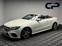 USED 2017 67 MERCEDES-BENZ E-CLASS 2.0 E220d AMG Line Cabriolet 2dr Diesel G-Tronic+ Euro 6 (s/s) (194 ps) BURMESTER|RED ROOF|AIR SCARF