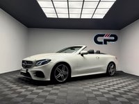 USED 2017 67 MERCEDES-BENZ E-CLASS 2.0 E220d AMG Line Cabriolet 2dr Diesel G-Tronic+ Euro 6 (s/s) (194 ps) BURMESTER|RED ROOF|AIR SCARF
