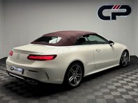 USED 2017 67 MERCEDES-BENZ E-CLASS 2.0 E220d AMG Line Cabriolet 2dr Diesel G-Tronic+ Euro 6 (s/s) (194 ps) BURMESTER|RED ROOF|AIR SCARF