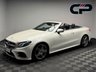 USED 2017 67 MERCEDES-BENZ E-CLASS 2.0 E220d AMG Line Cabriolet 2dr Diesel G-Tronic+ Euro 6 (s/s) (194 ps) BURMESTER|RED ROOF|AIR SCARF
