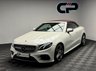 USED 2017 67 MERCEDES-BENZ E-CLASS 2.0 E220d AMG Line Cabriolet 2dr Diesel G-Tronic+ Euro 6 (s/s) (194 ps) BURMESTER|RED ROOF|AIR SCARF