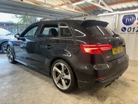 USED 2018 67 AUDI S3 2.0 TFSI Black Edition Sportback 5dr Petrol S Tronic quattro Euro 6 (s/s) (310 ps)+2 FORMER KEEPERS+2 KEYS+HISTORY+MEDIA+NAVIGATION+BLUETOOTH+LEATHER SEATS+ 2 KEYS+HISTORY+CLIMATE+MEDIA+LOCKING WHEEL NUT+NAV+HALF LEATHER HEATED SEATS+COMFORT PACK+BLUETOOTH+USB+AUX+DAB+HPI CLEAR
