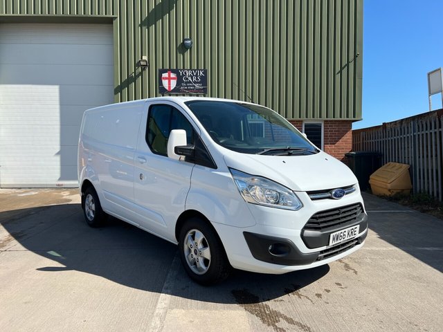 2016 66 Ford Transit Custom 2.0 TDCi 290 Limited Panel Van 5dr Diesel Manual L1 H1 (163 g/km, 128 bhp)