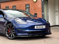 USED 2020 20 TESLA Model 3 (Dual Motor) Performance Saloon 4dr Electric Auto 4WDE (Performance Upgrade) (449 bhp) 