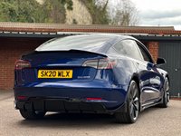 USED 2020 20 TESLA Model 3 (Dual Motor) Performance Saloon 4dr Electric Auto 4WDE (Performance Upgrade) (449 bhp) 