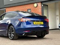 USED 2020 20 TESLA Model 3 (Dual Motor) Performance Saloon 4dr Electric Auto 4WDE (Performance Upgrade) (449 bhp) 